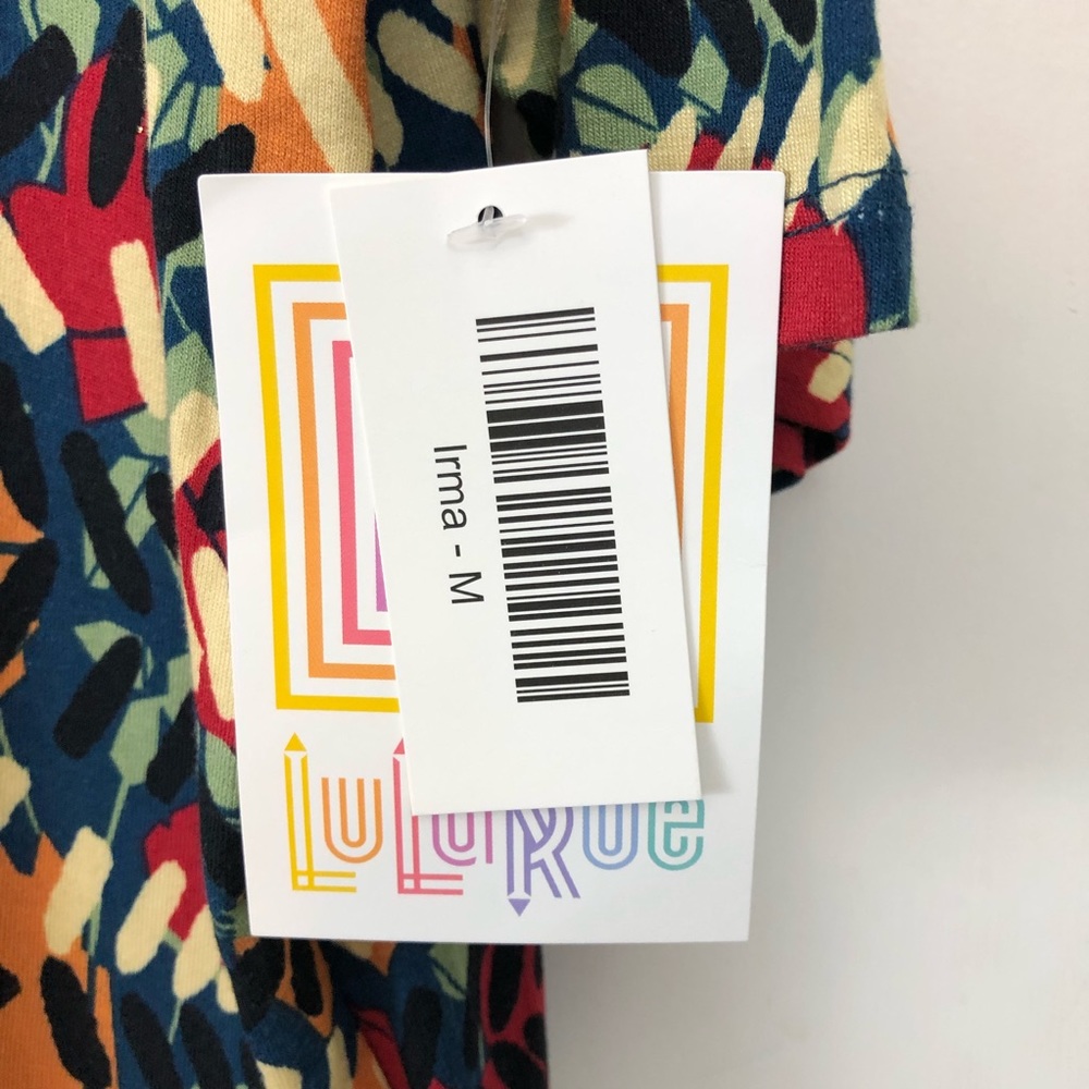 Lularoe Irma Multicolored Tunic - Picture 3 of 4